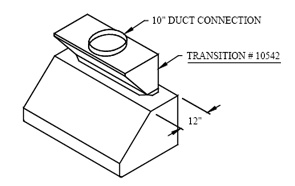 10542 plenum transition