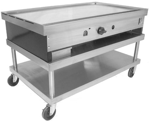 Teppanyaki Griddle on Stand by Wolf