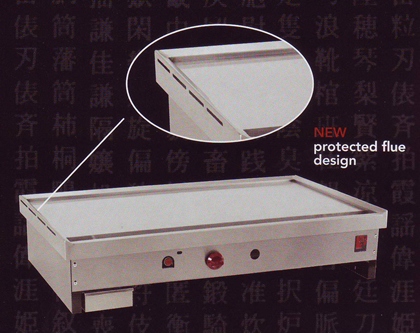 ALDKitchen Flat Top Griddle | Teppanyaki Grill with Nonstick Coating | Manual | Scapula Included