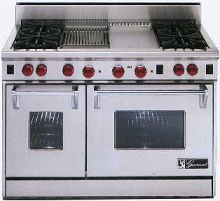 48" Stainless with 11" griddle and 11" Char Broiler