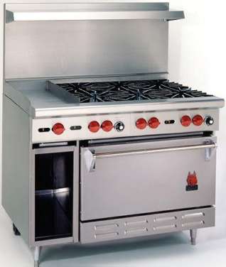 56" Challanger w/ high broiler