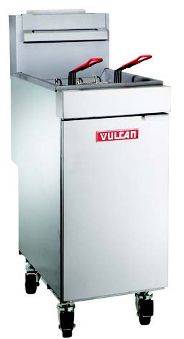 Wolf freestanding gas fryer