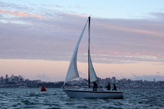 Final Summer Sunset Race Finish 2015